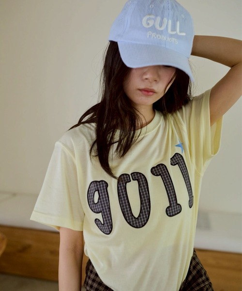 NO.9011☆gull tee（Tシャツ/カットソー）｜common gull