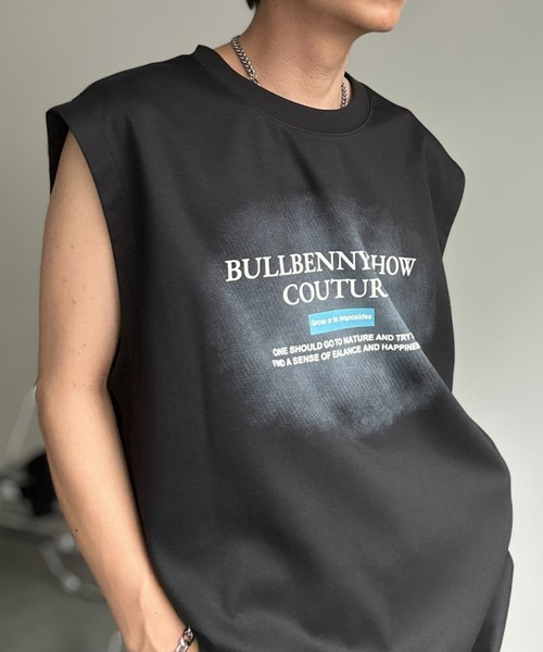 英字プリントタンクトップ（タンクトップ）｜B.R.U（ブル）の