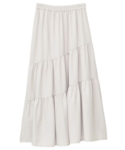 ELENCARE DUE（エレンカーレデュエ）の「・ELENCARE DUE リネンライクフレアスカート（スカート・レディース・アイボリー/グレー/チャコールグレー/グリーン・FREE）」の20枚目の写真