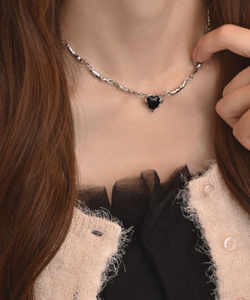delivery ハートネックレス y2k delivery ハートネックレス - アクセサリー正規 品