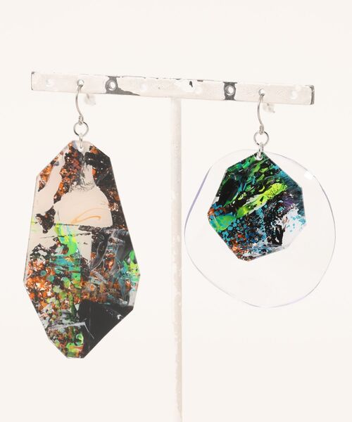 tone(トーン)の「【KitanoAya】Circle Clear +Hang(MA)(ピアス(両耳用)・レディース・A/C/D/E/B・FREE)」の2枚目の写真
