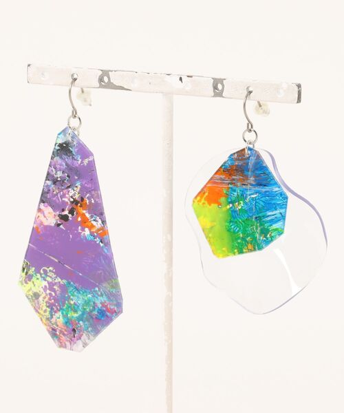 tone(トーン)の「【KitanoAya】Circle Clear +Hang(MA)(ピアス(両耳用)・レディース・A/C/D/E/B・FREE)」の4枚目の写真