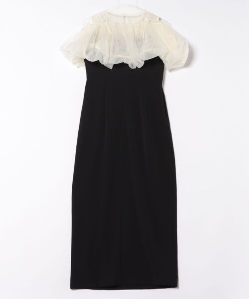 セール】【ANDRESD】balloon form set dress［バルーンフォーム