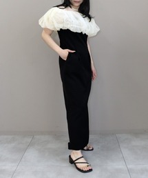 DONOBAN（ドノバン）の「【ANDRESD】balloon form set dress［バルーンフォームセットドレス］（セットアップ）」