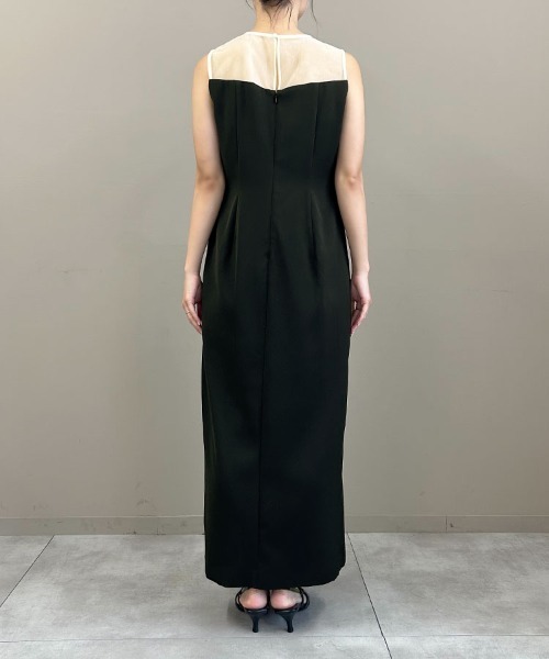 スーツ・フォーマル・ドレス ANDRESD detached sleeve dress セール】detached sleeve dress ディタッチドスリーブドレス