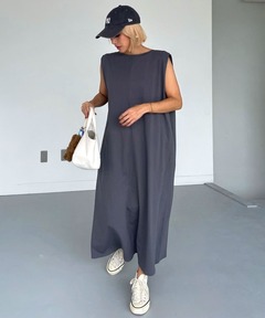 VERMEIL par iena トリコットサイドドレープワンピース イエナ トリコットサイドドレープワンピース（ワンピース）｜VERMEIL