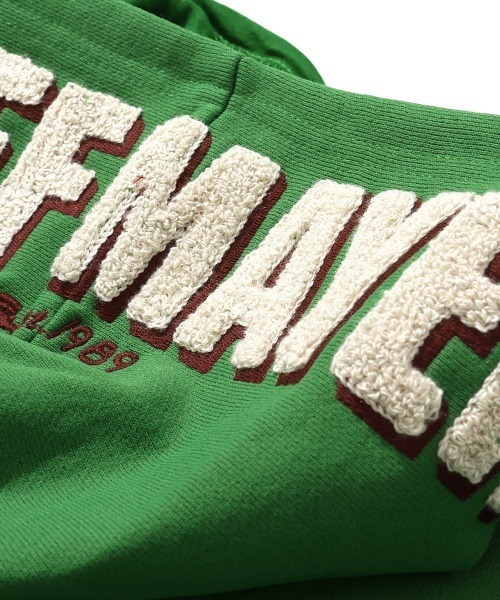 KRIFF MAYER Kid's Collection(クリフメイヤーキッズコレクション)の「サガラ刺繍裏起毛パーカー(フードロゴ)(スウェット・キッズ・チャコール/ベージュ/パープル/ブラウン/レッド/グリーン/カラフル/ナチュラル・120/130/140/150/160/170)」の17枚目の写真