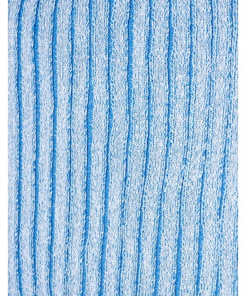 RUMCHE（ラムシェ）の「Knit Bonding Shirt Dress / ニットボンディングシャツドレス（シャツワンピース・レディース・サックスブルー/ホワイト・FREE）」の18枚目の写真