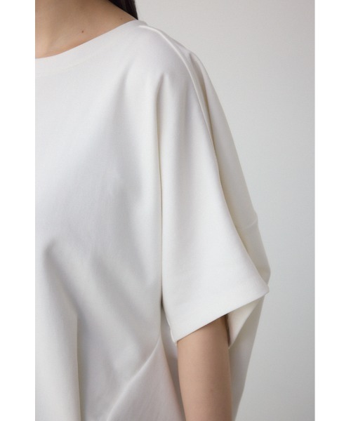 AZUL by moussy(アズールバイマウジー)の「コクーンカットトップス(Tシャツ/カットソー・レディース・ブラック/チャコールグレー/オフホワイト・FREE)」の12枚目の写真