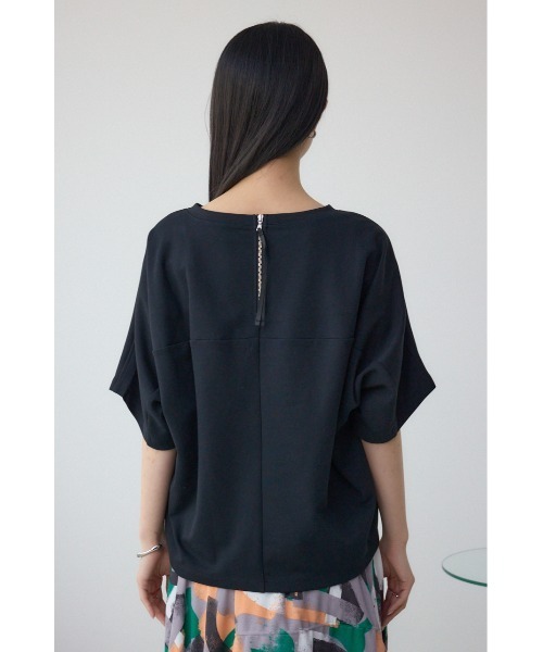 AZUL by moussy(アズールバイマウジー)の「コクーンカットトップス(Tシャツ/カットソー・レディース・ブラック/チャコールグレー/オフホワイト・FREE)」の19枚目の写真