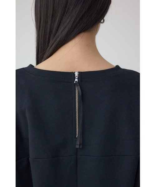 AZUL by moussy(アズールバイマウジー)の「コクーンカットトップス(Tシャツ/カットソー・レディース・ブラック/チャコールグレー/オフホワイト・FREE)」の21枚目の写真