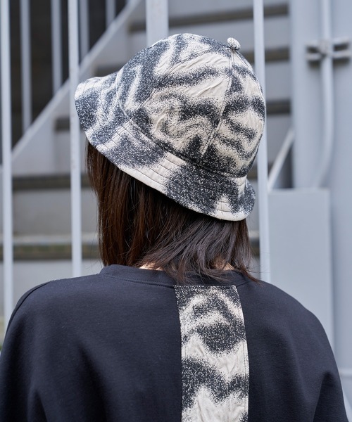セール】【Nora Lily】Sprayed Jacquard Bucket Hat（ハット