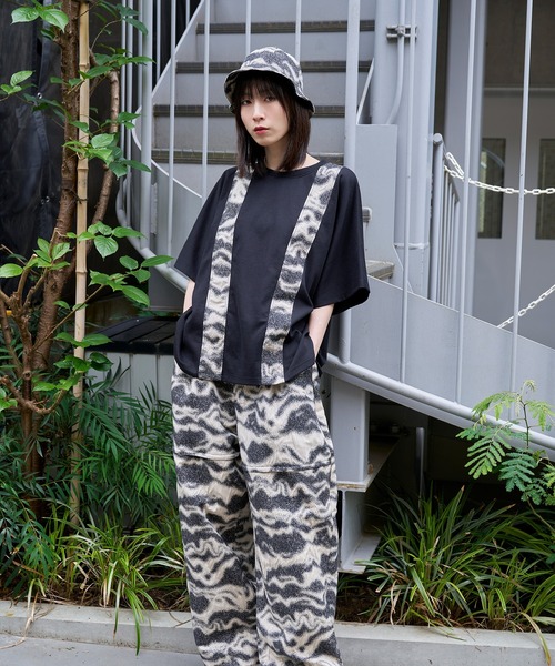 セール】【Nora Lily】Sprayed Jacquard Bucket Hat（ハット
