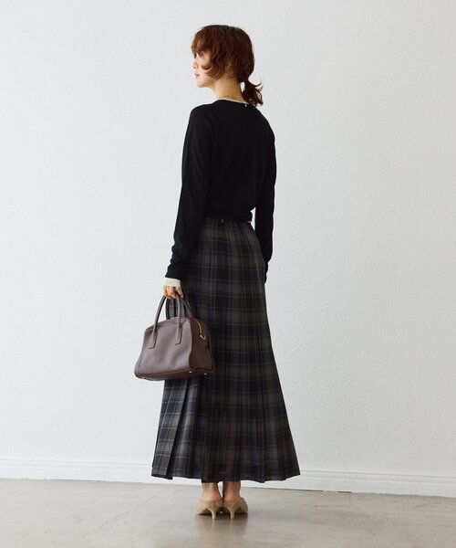 RIVE DROITE（リヴドロワ）の「【こなれ感抜群】フェイクレイヤードカーディガン（カーディガン/ボレロ・レディース・レッド/ブラック・FREE）」の15枚目の写真