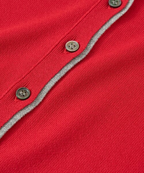 RIVE DROITE（リヴドロワ）の「【こなれ感抜群】フェイクレイヤードカーディガン（カーディガン/ボレロ・レディース・レッド/ブラック・FREE）」の19枚目の写真