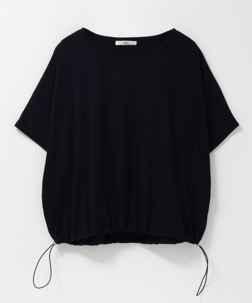 Mac-House(マックハウス)の「Idnes 裾ドロストカットソー(Tシャツ/カットソー・レディース・ブルー/オフホワイト/ブラック・M)」の13枚目の写真