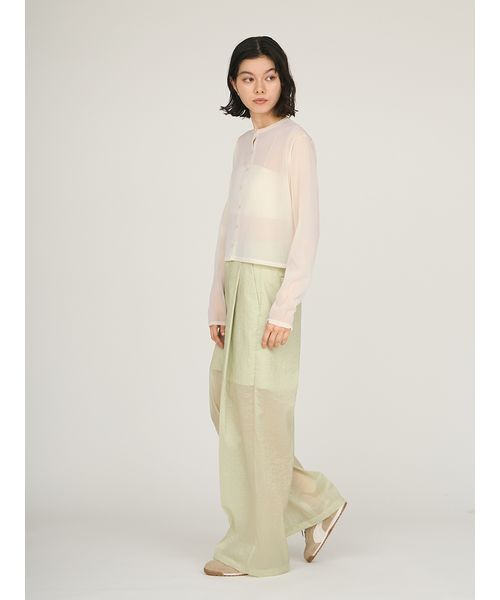 シアーワイドタックパンツ（その他パンツ）｜emmi（エミ）の