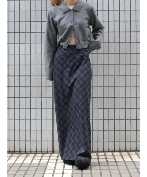 Ungrid（アングリッド）の「【百田夏菜子コラボ】ニットカーディガン（カーディガン/ボレロ・レディース・グレー/レッド・FREE）」の15枚目の写真