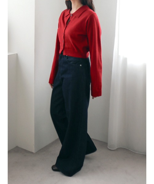 百田夏菜子コラボ】ニットカーディガン（カーディガン/ボレロ