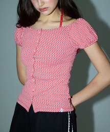 3.3 Field Trip  | DEARSTALKER／チェックオフショルダーカーディガン(シャツ/ブラウス)