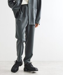 tk.TAKEO KIKUCHI（ティーケータケオキクチ）の「【セットアアップ対応】ポリツイルテーパードパンツ（その他パンツ）」