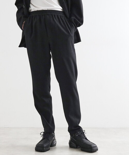 tk.TAKEO KIKUCHI(ティーケータケオキクチ)の「【セットアアップ対応】ポリツイルテーパードパンツ(その他パンツ・メンズ・チャコールグレー/ブラック/ブルーグリーン・02/03/04)」の8枚目の写真