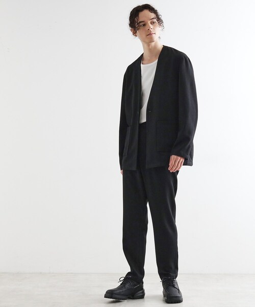 tk.TAKEO KIKUCHI(ティーケータケオキクチ)の「【セットアアップ対応】ポリツイルテーパードパンツ(その他パンツ・メンズ・チャコールグレー/ブラック/ブルーグリーン・02/03/04)」の9枚目の写真