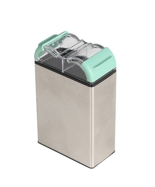 TWIN SPICE JAR MINT/調味料入れ スパイスジャー（キッチンツール