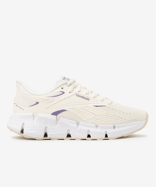 Reebok(リーボック)の「ジグ ダイナミカ 6 / ZIG DYNAMICA 6(スニーカー・レディース・ブラック/ホワイト×グレー/アクア/アイボリー・22.5cm/23.0cm/23.5cm/24.5cm/24.0cm/25.0cm/25.5cm/26.0cm/22.0cm)」の2枚目の写真