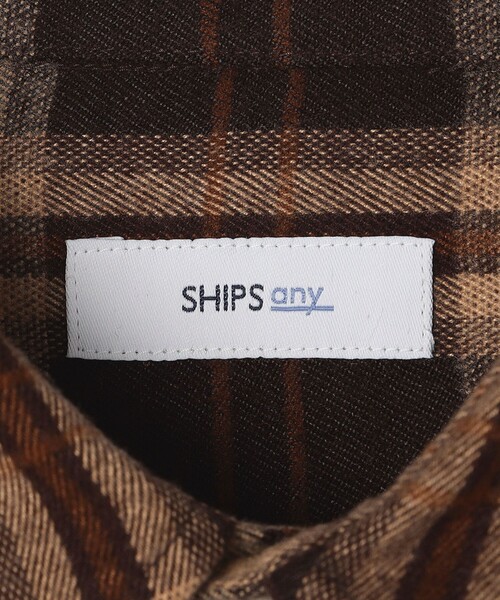 SHIPS any(シップス エニィ)の「SHIPS any:〈洗濯機可能〉トラッド チェックカラー ボックス ショート ネルシャツ◇(シャツ/ブラウス・メンズ・ブラック/レッド/ブラウン・X-LARGE/LARGE/MEDIUM)」の21枚目の写真