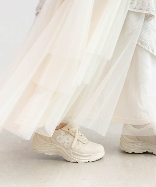 RANDA(ランダ)の「モノグラムデザインボリュームソールスニーカー(スニーカー・レディース・グレー/ブラック/アイボリー・L/M/LL/S)」の10枚目の写真