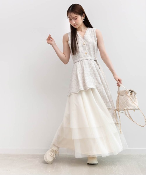 RANDA(ランダ)の「モノグラムデザインボリュームソールスニーカー(スニーカー・レディース・グレー/ブラック/アイボリー・L/M/LL/S)」の11枚目の写真