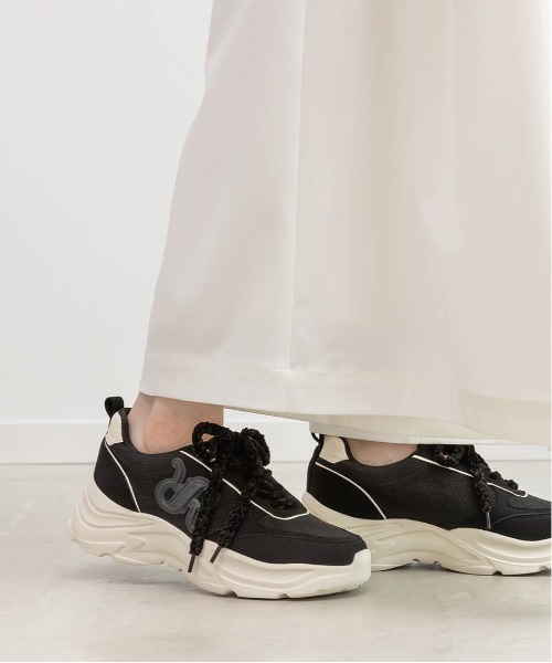 RANDA(ランダ)の「モノグラムデザインボリュームソールスニーカー(スニーカー・レディース・グレー/ブラック/アイボリー・L/M/LL/S)」の15枚目の写真