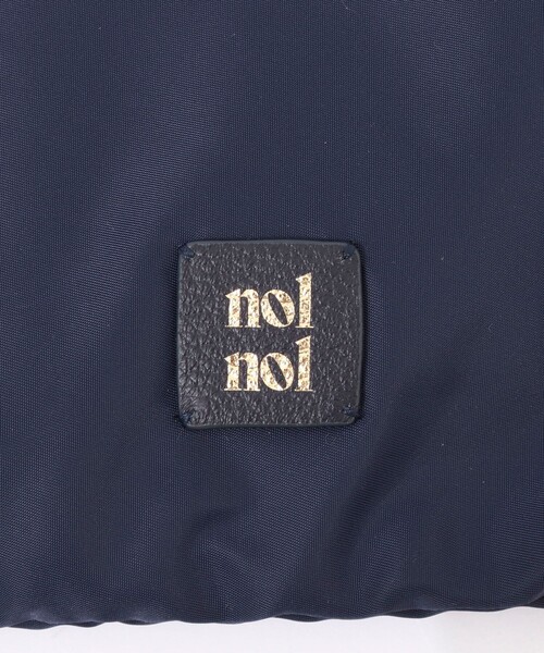 NOLLEY’S（ノーリーズ）の「【nolnol/ノルノル】ナップザック（ショルダーバッグ・レディース・ネイビー/ブラック・FREE）」の6枚目の写真