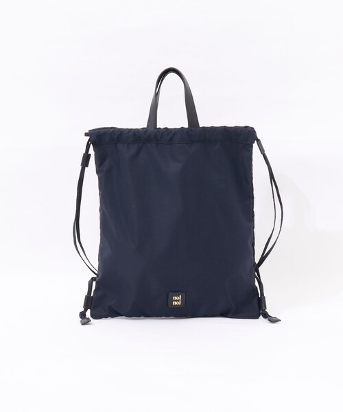 NOLLEY’S（ノーリーズ）の「【nolnol/ノルノル】ナップザック（ショルダーバッグ・レディース・ネイビー/ブラック・FREE）」の8枚目の写真