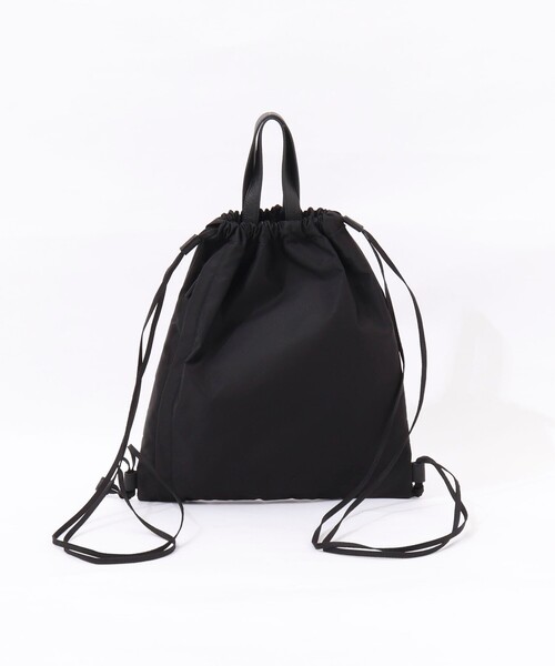 NOLLEY’S（ノーリーズ）の「【nolnol/ノルノル】ナップザック（ショルダーバッグ・レディース・ネイビー/ブラック・FREE）」の4枚目の写真