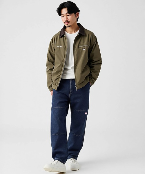 RED KAP(レッドキャップ)の「REDKAP/レッドキャップ ダブルニーパンツ ロングパンツ アメカジ ツイルパンツ ボトムス(その他パンツ・メンズ・インディゴブルー/ブラック系その他/ベージュ/ブラック・L/M/XL)」の12枚目の写真