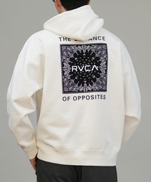 RVCA/ルーカ プルオーバー/パーカー バックプリント バンダナ柄 BF042-P01