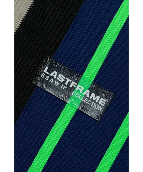 LASTFRAME（ラストフレーム）の「RANDOM STRIPE MARKET BAG MEDIUM（ショルダーバッグ・レディース・ピンク系その他/ネイビー系・MEDIUM）」の5枚目の写真