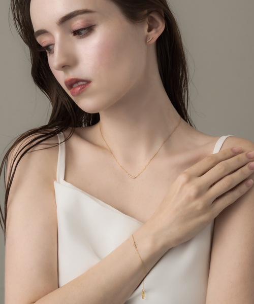 muku（ムク）の「BRACELET/SMILE ZIRCONIA（ブレスレット・レディース・ゴールド/シルバー・FREE）」の11枚目の写真