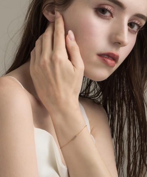 muku（ムク）の「BRACELET/SMILE ZIRCONIA（ブレスレット・レディース・ゴールド/シルバー・FREE）」の16枚目の写真