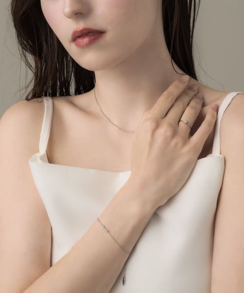 muku（ムク）の「BRACELET/SMILE ZIRCONIA（ブレスレット・レディース・ゴールド/シルバー・FREE）」の15枚目の写真