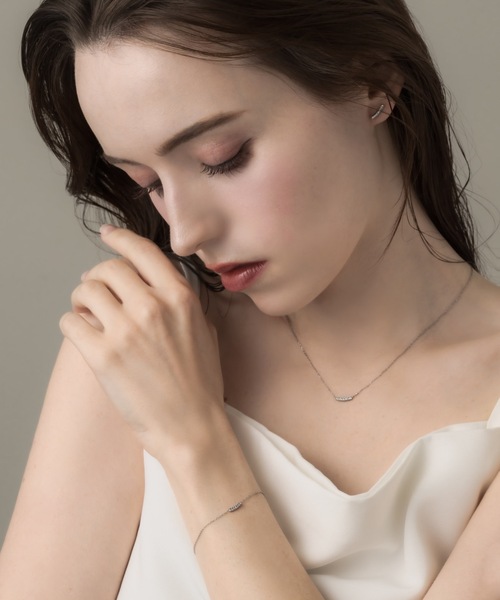 muku（ムク）の「BRACELET/SMILE ZIRCONIA（ブレスレット・レディース・ゴールド/シルバー・FREE）」の17枚目の写真