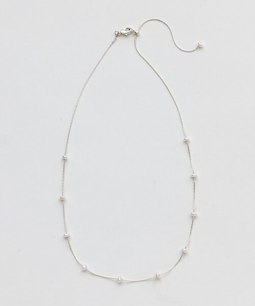 THE PAUSE（ザ ポーズ）の「【THE PAUSE】パールドットネックレス（ネックレス・レディース・ゴールド/シルバー・FREE）」の6枚目の写真