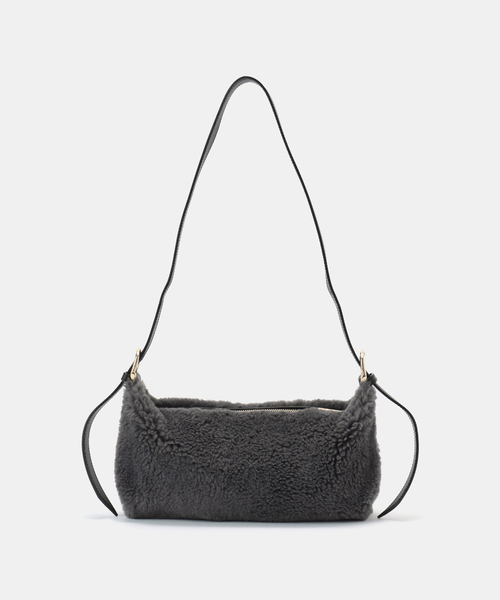 Spick & Span（スピックアンドスパン）の「VIOLAd’ORO / ヴィオラドーロ ボアショルダーバッグ（ショルダーバッグ・レディース・ライトグレー/ブラウン・FREE）」の9枚目の写真