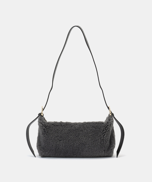 Spick & Span（スピックアンドスパン）の「VIOLAd’ORO / ヴィオラドーロ ボアショルダーバッグ（ショルダーバッグ・レディース・ライトグレー/ブラウン・FREE）」の19枚目の写真