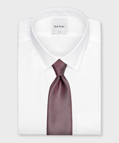 Paul Smith（ポールスミス）の「ソリッドカラー タイ【250097 552MER