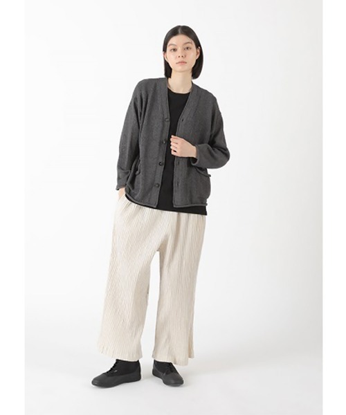 Plantation(プランテーション)の「BIZENペーパーKIRA WAVE / パンツ / (O)(その他パンツ・レディース・ネイビー/オフホワイト・X-LARGE/M size)」の5枚目の写真