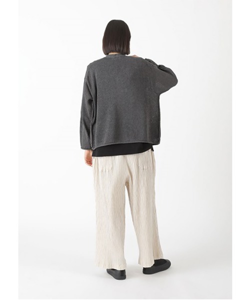 Plantation(プランテーション)の「BIZENペーパーKIRA WAVE / パンツ / (O)(その他パンツ・レディース・ネイビー/オフホワイト・X-LARGE/M size)」の7枚目の写真