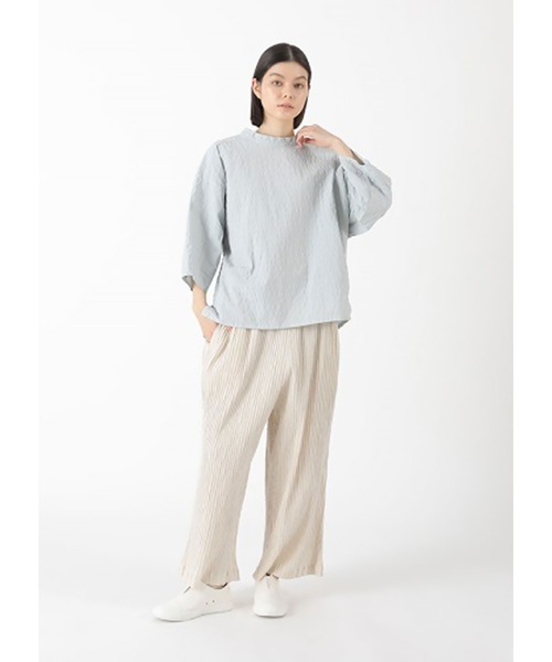 Plantation(プランテーション)の「BIZENペーパーKIRA WAVE / パンツ / (O)(その他パンツ・レディース・ネイビー/オフホワイト・X-LARGE/M size)」の9枚目の写真